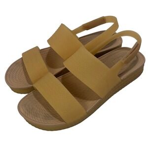 Reef Women's Yellow Slingback Slide Sandals